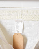 White Adidas Mesh Shorts - Large