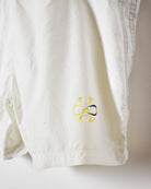 White Adidas Mesh Shorts - Large