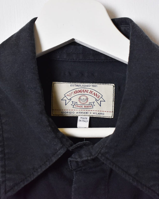 Black Armani Jeans Shirt - Large