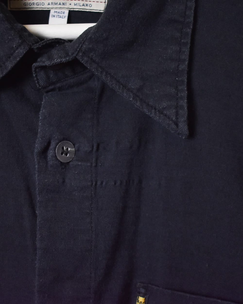 Black Armani Jeans Shirt - Large