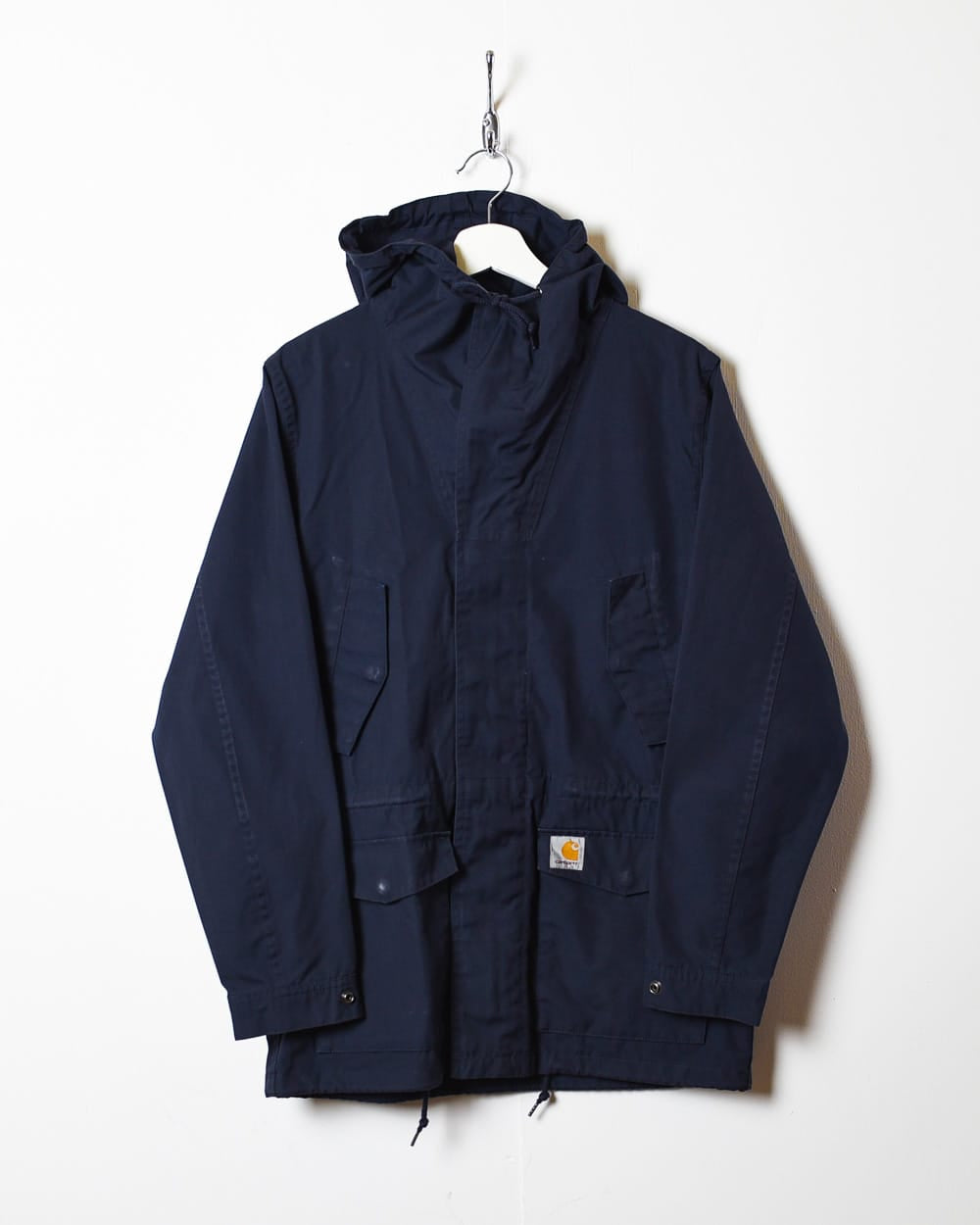 Navy Carhartt Parka Jacket - Small