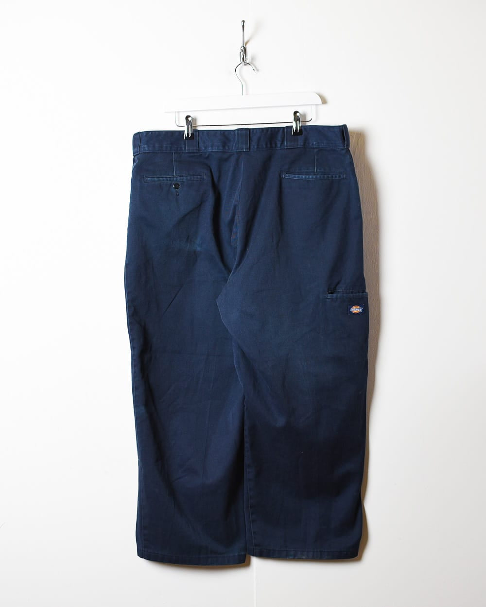 Navy Dickies Double Knee Trousers - W40 L27