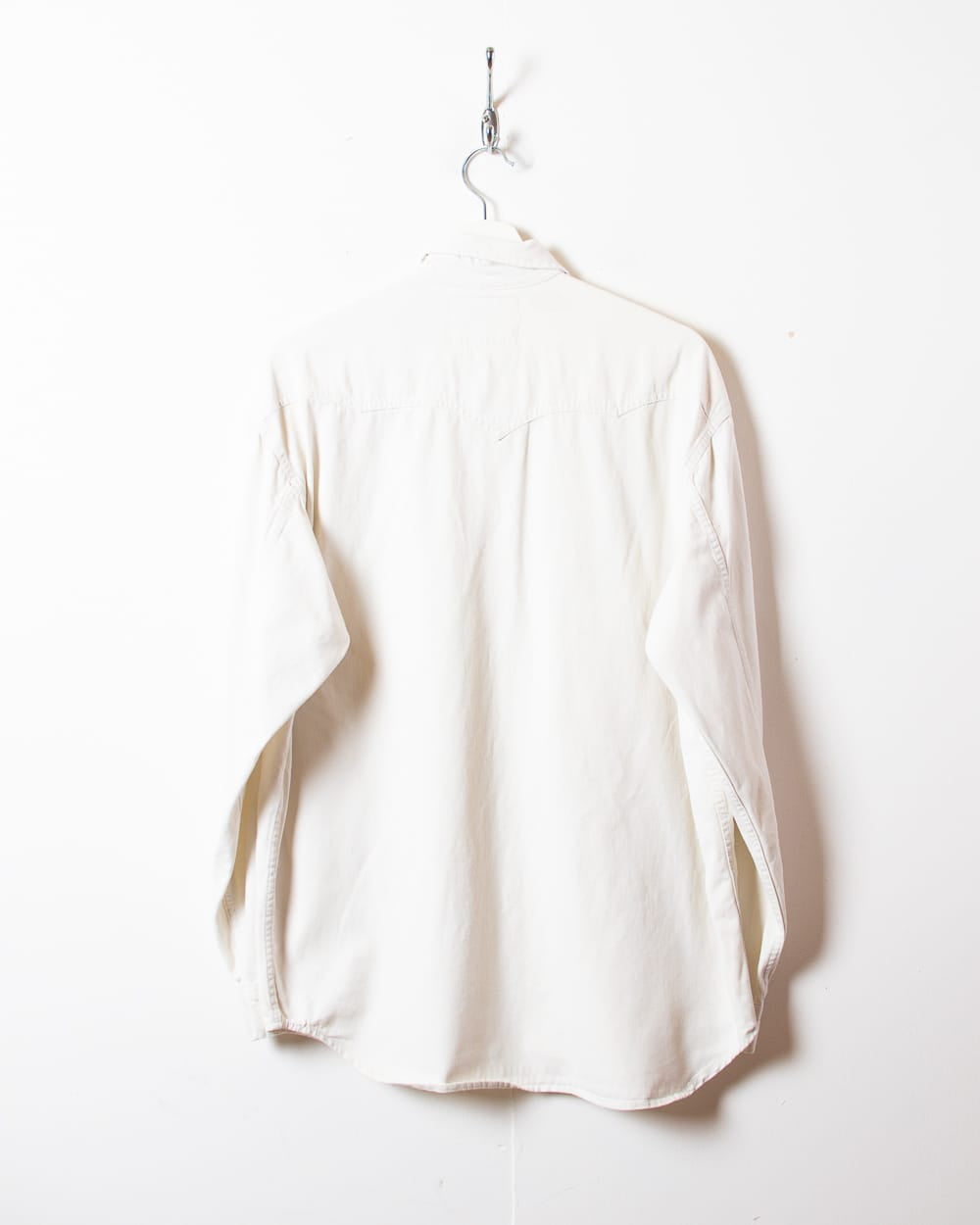 White Levi's Denim Shirt - Large