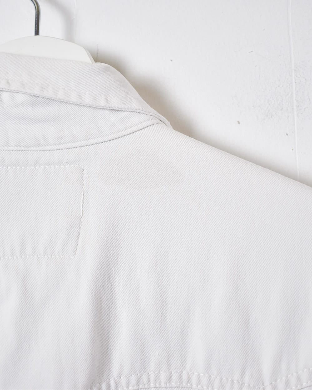 White Levi's Denim Shirt - Large