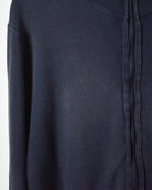 Navy Polo Ralph Lauren Zip-Through Sweatshirt - Large