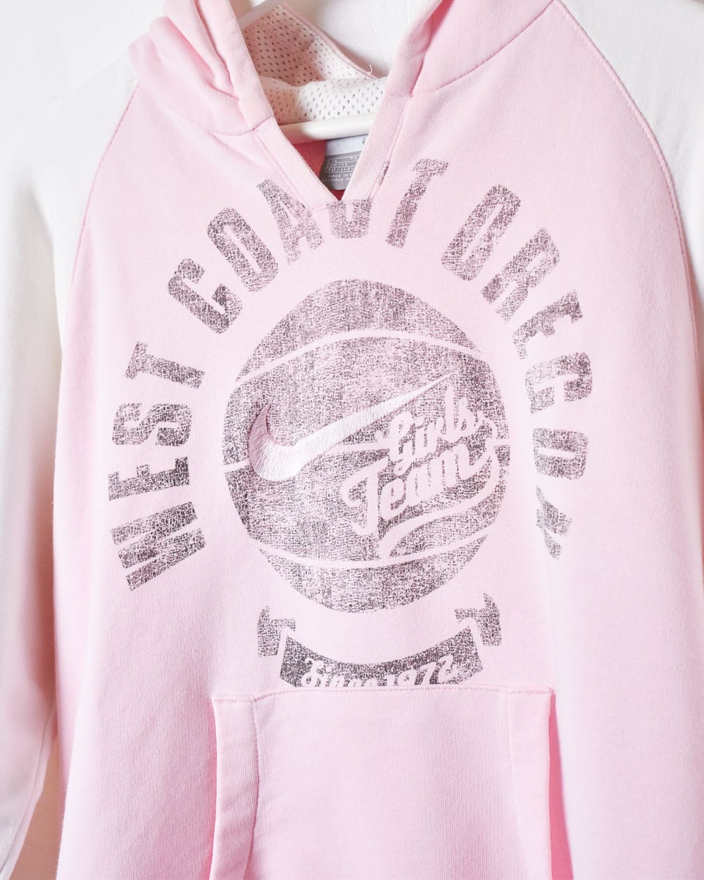 Pink Nike Basketball Girls Team Hoodie - Medium Women's