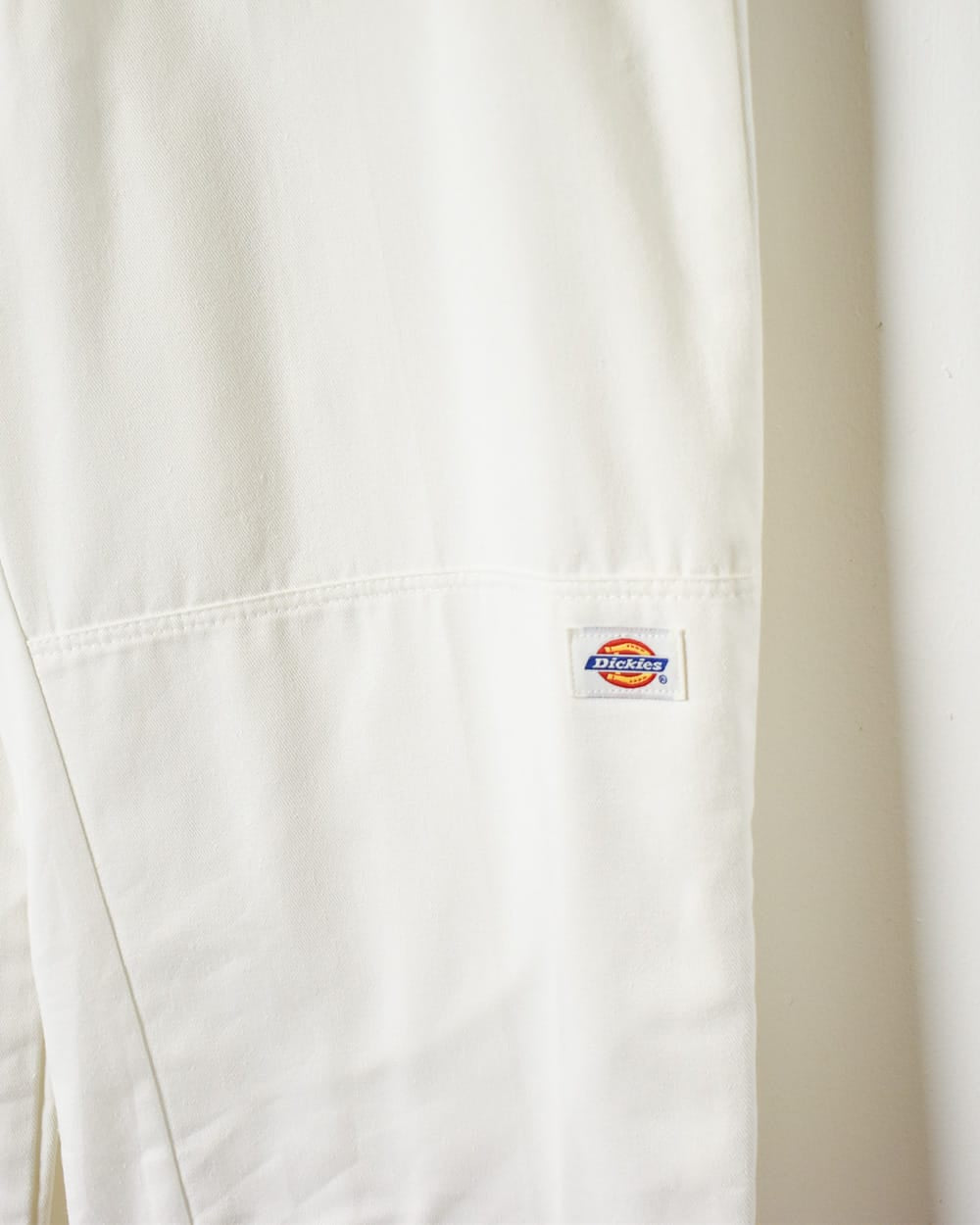 White Dickies Double Knee Carpenter Jeans - W36 L31