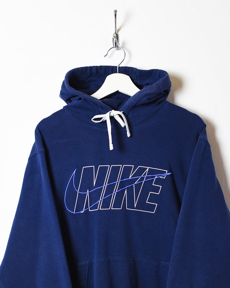 Vintage navy 2025 nike hoodie