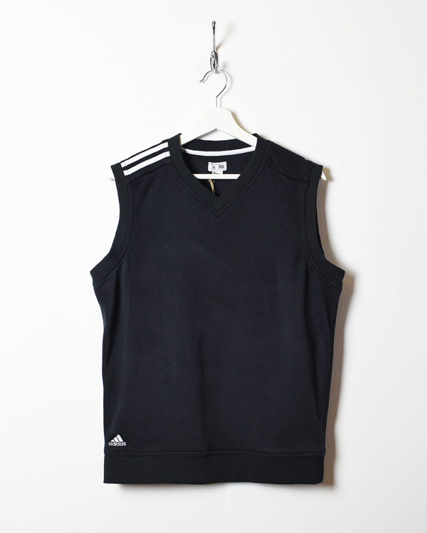 Black Adidas Sweater Vest - Medium