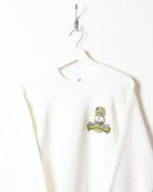 White Fraternal Order Of Police Sweatshirt - Small