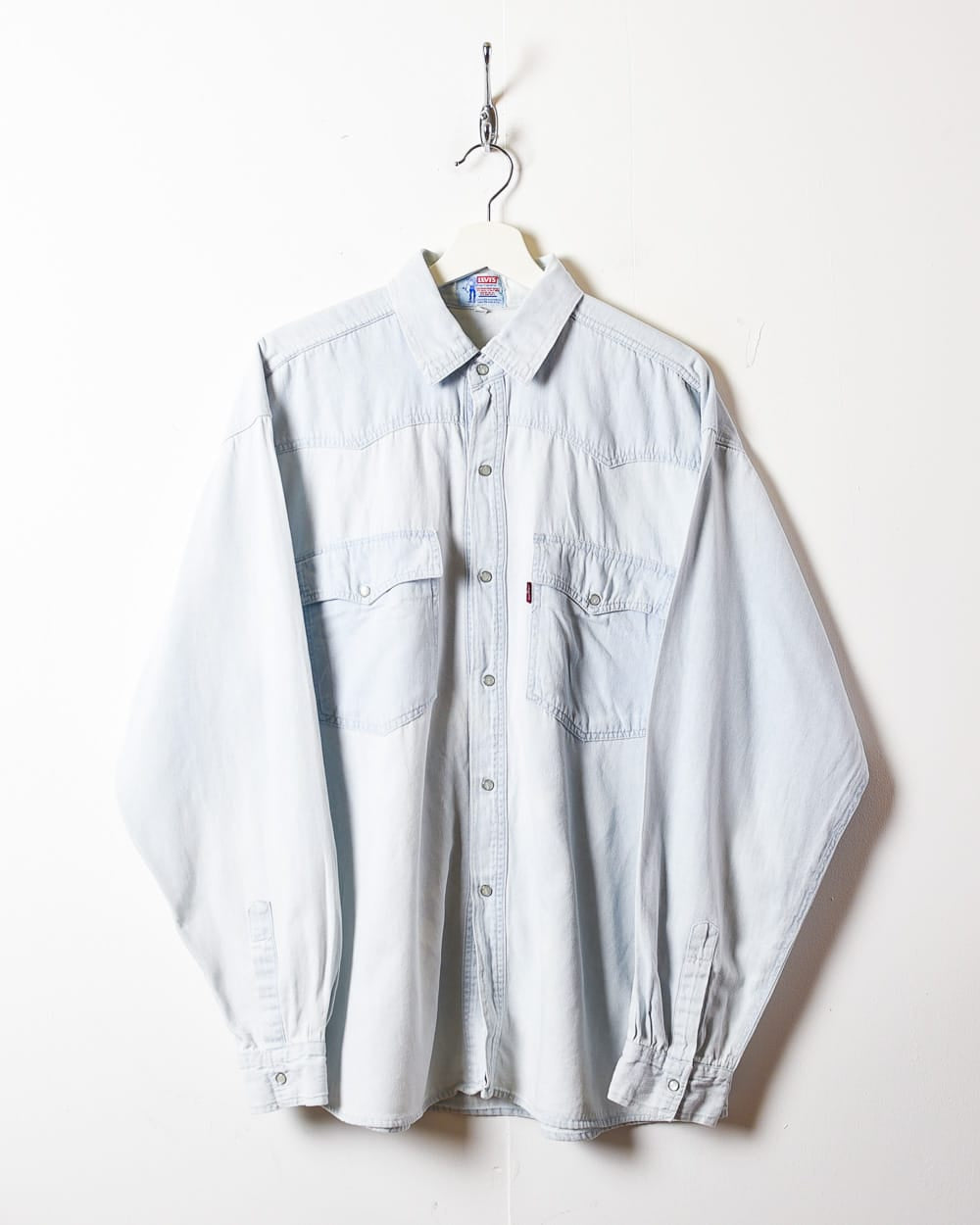 Levi's white hotsell denim shirt