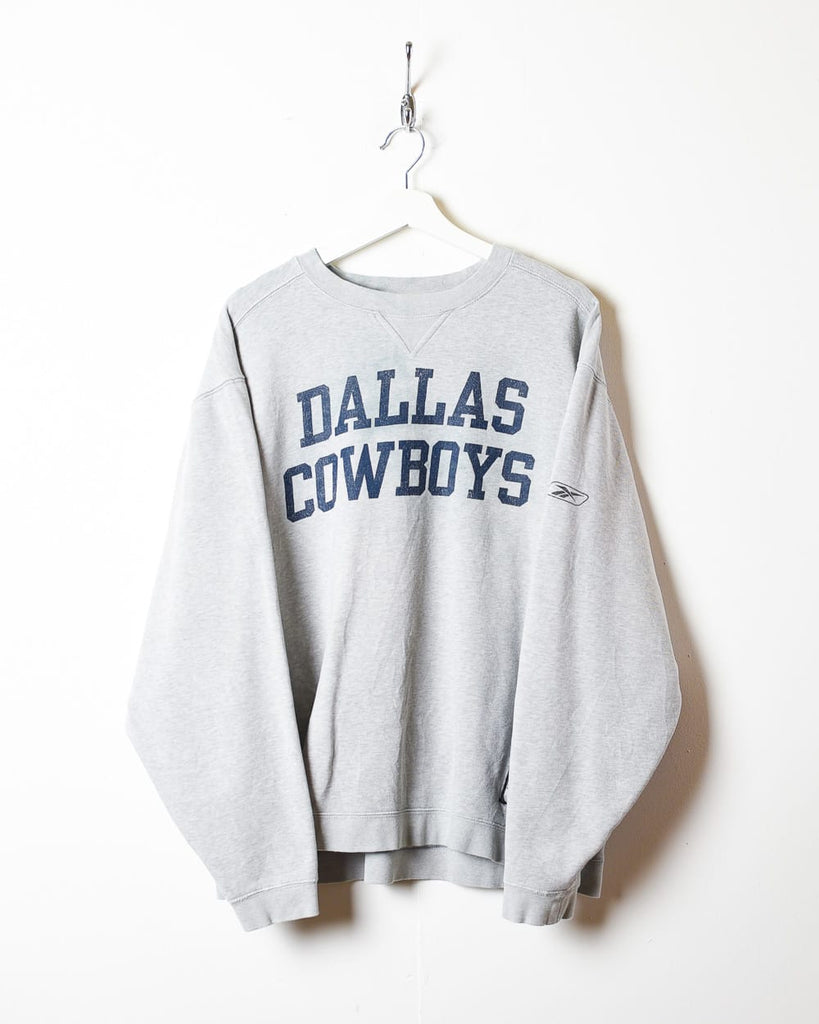 Dallas Cowboys Mens Gym Issue Screened Hoodie Sweatshirt by Reebok