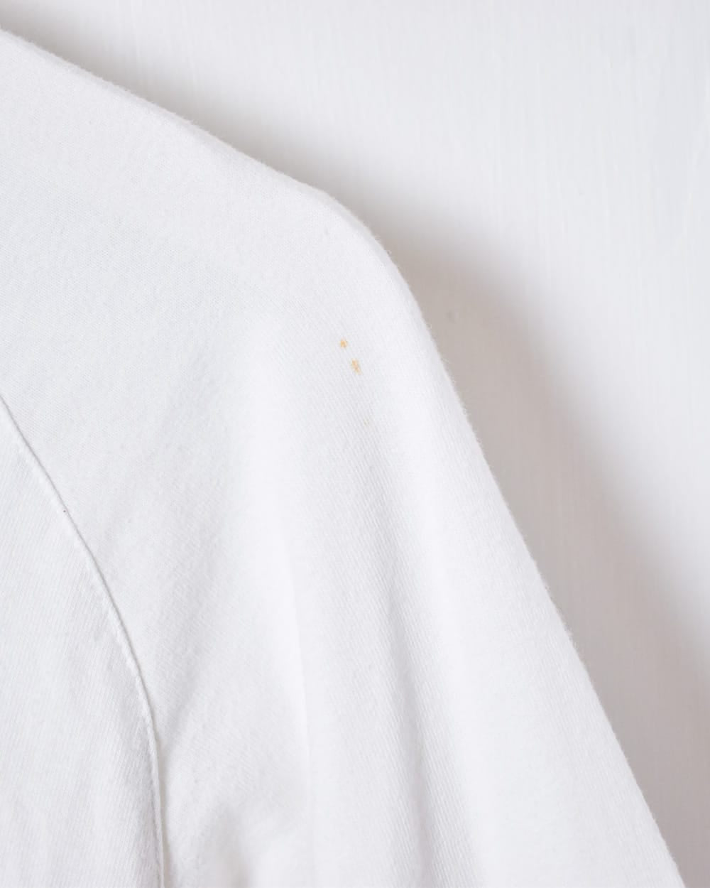 White Nike Long Sleeved T-Shirt - Small