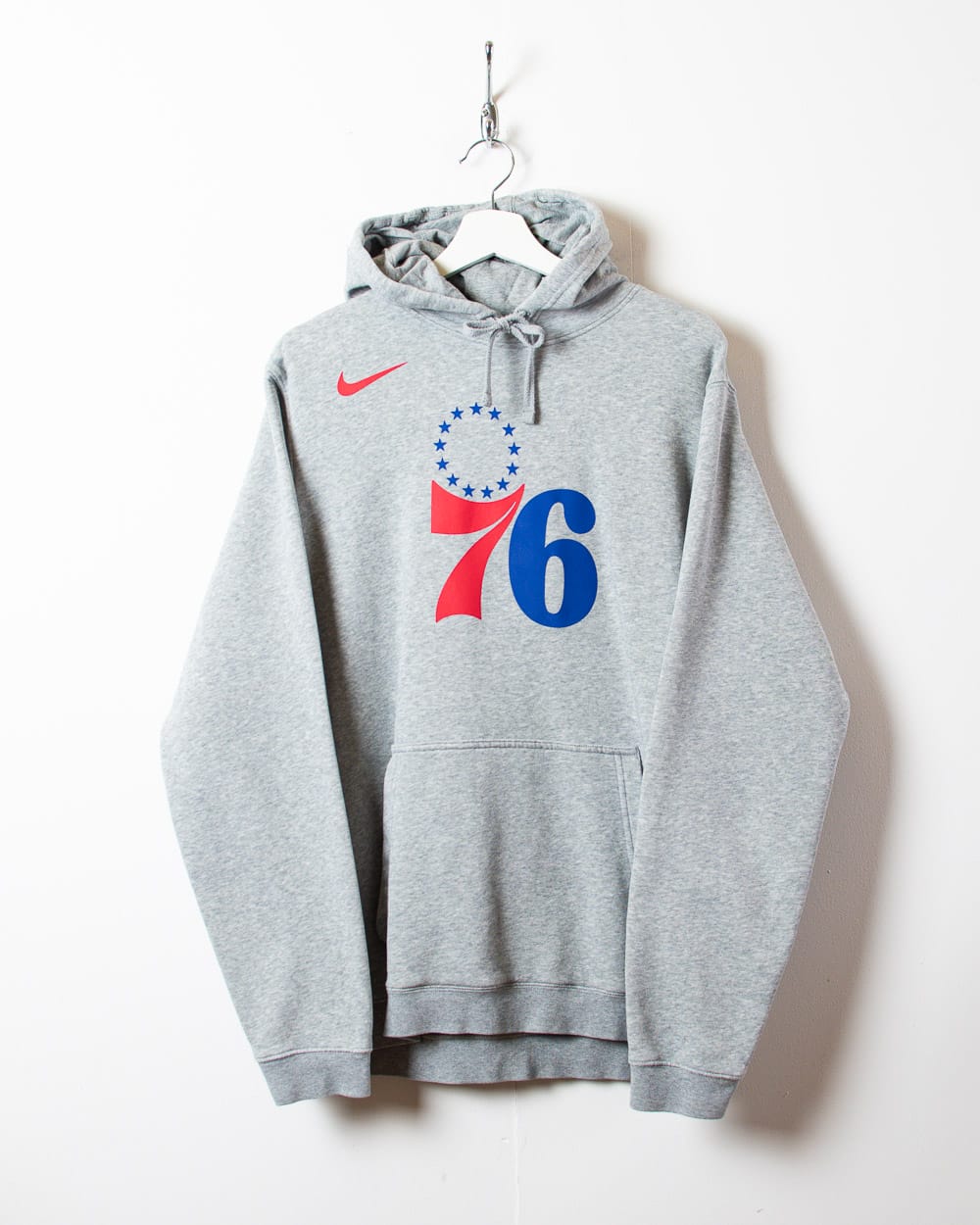 Vintage 10s+ Stone Nike NBA Philadelphia 76ers Hoodie - X-Large Cotton–  Domno Vintage