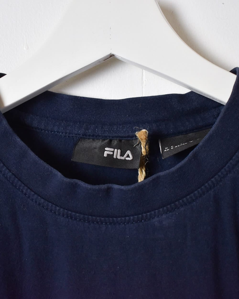 Navy Fila T-Shirt - Small