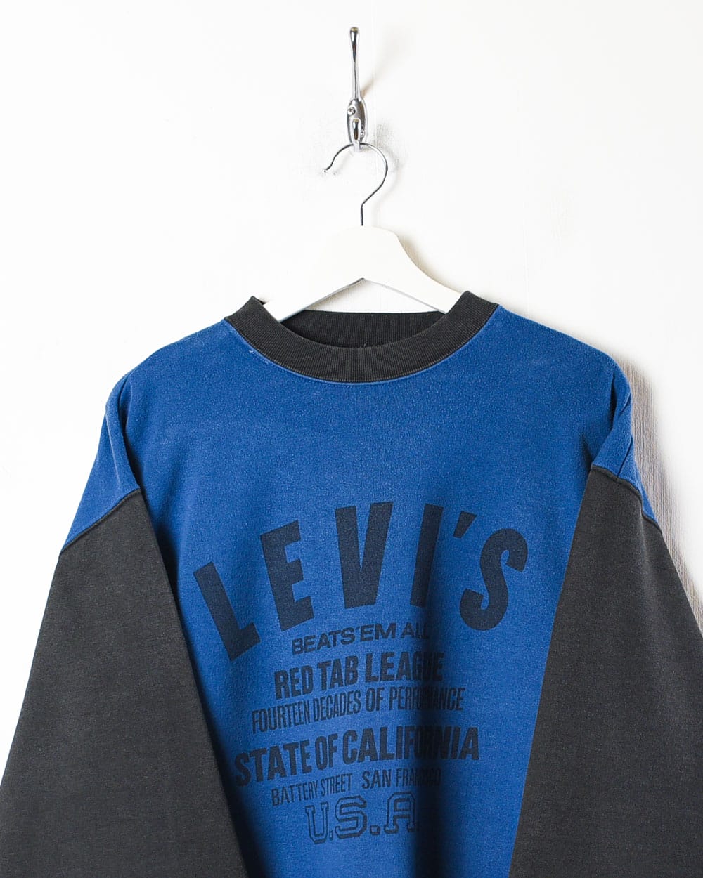 Blue Levi's Sweatshirt - Large