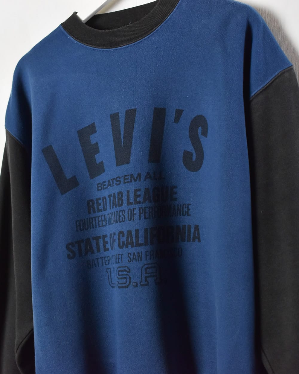 Blue Levi's Sweatshirt - Large