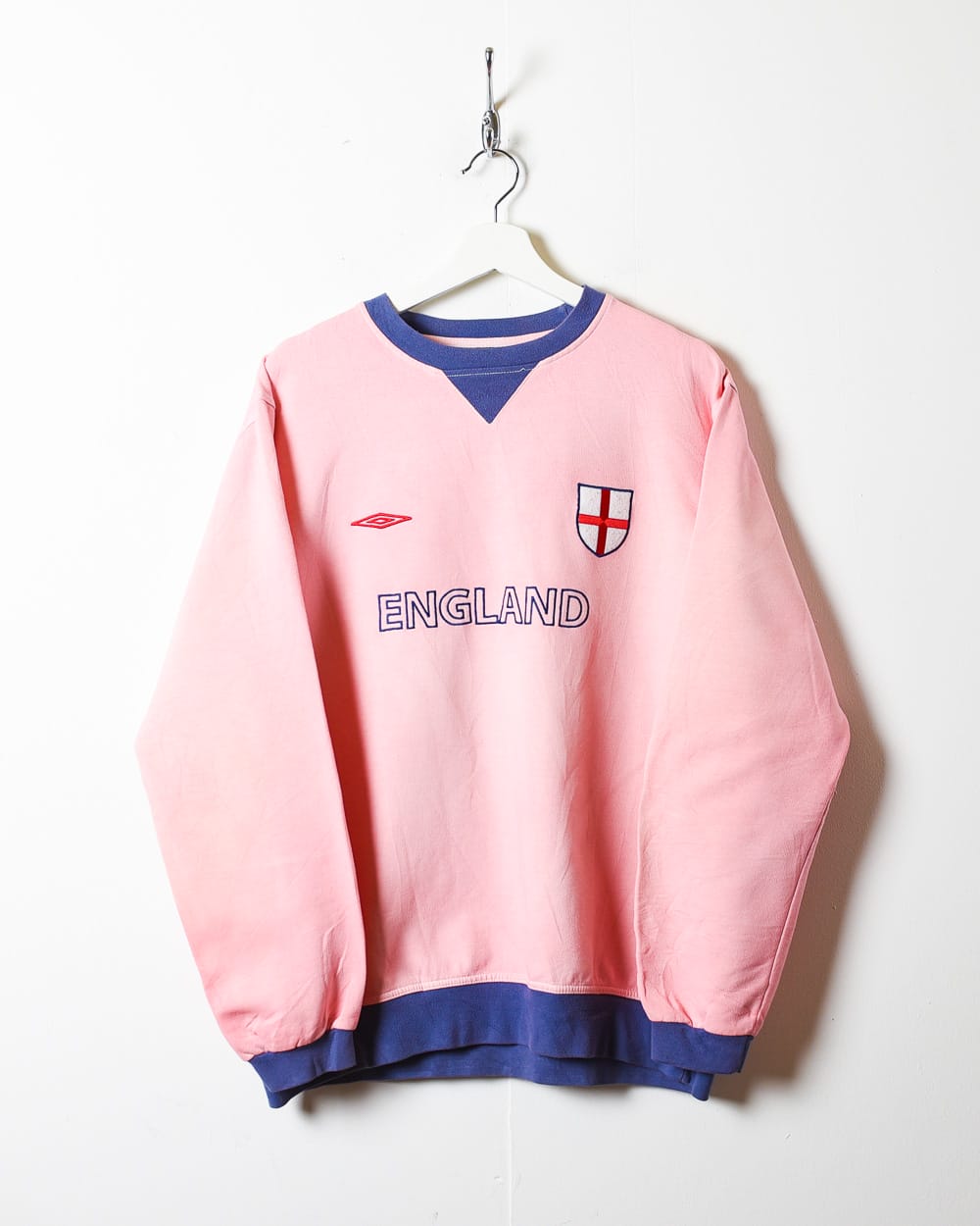 Pink Umbro England Sweatshirt - Large