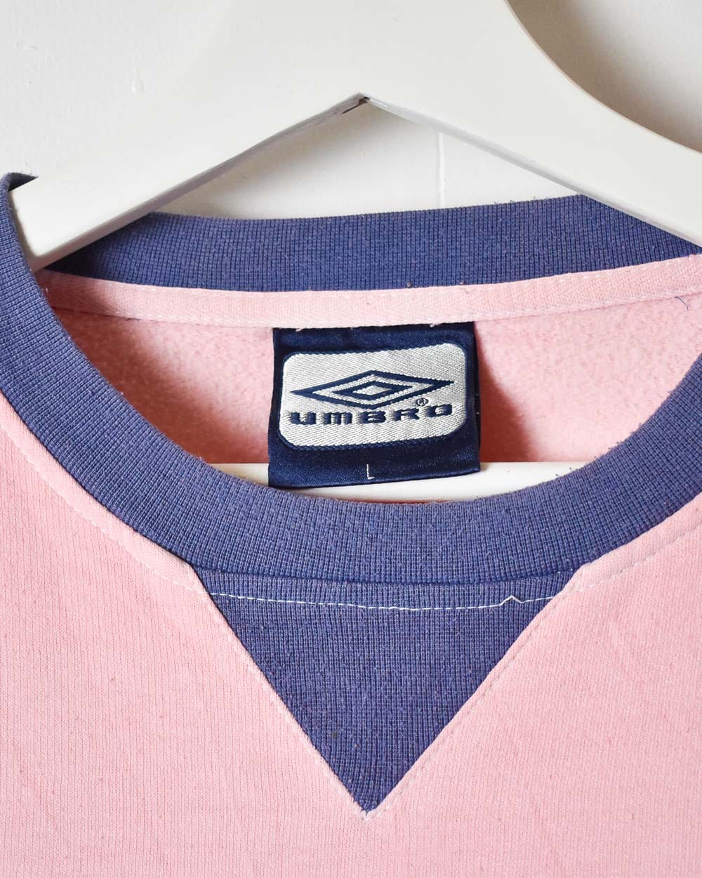 Pink Umbro England Sweatshirt - Large