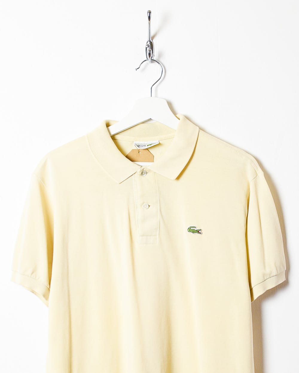 Yellow Chemise Lacoste Polo Shirt - Medium