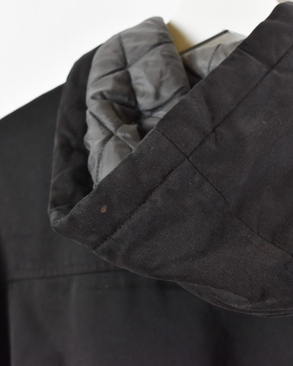 Black Dickies Workwear Hooded Jacket - Large