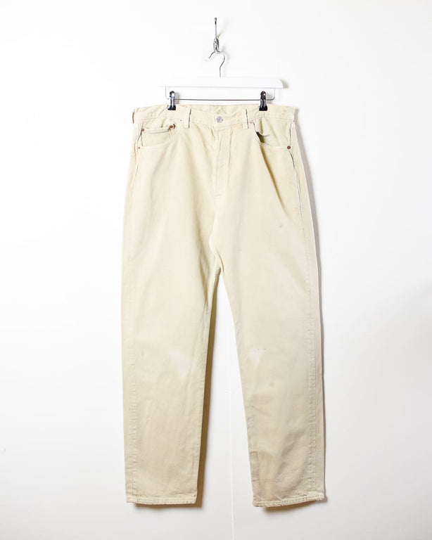 Neutral Levi's 501 Jeans - W36 L34