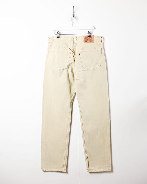 Neutral Levi's 501 Jeans - W36 L34