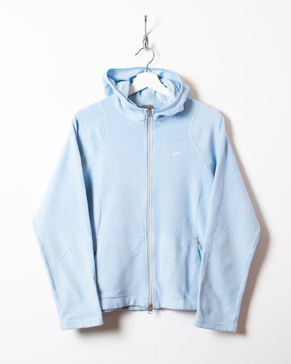 BabyBlue Nike Hooded Fleece - Large Women's