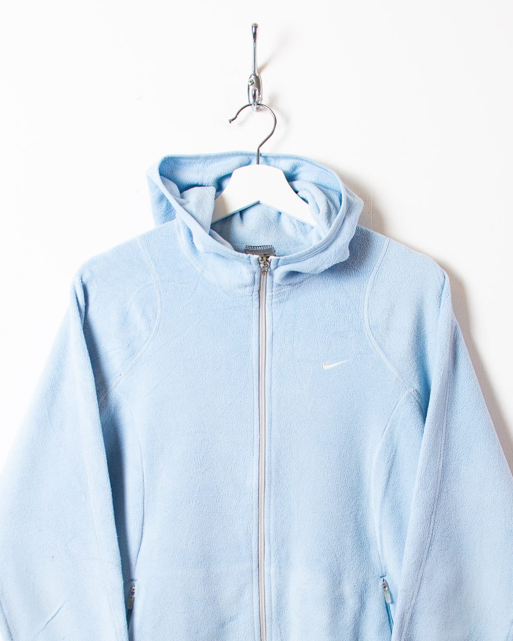 BabyBlue Nike Hooded Fleece - Large Women's