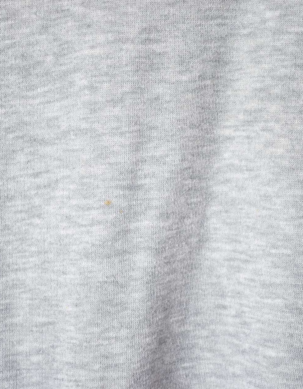 Stone Nike 1/4 Button Down 80s Sweatshirt - XX-Small