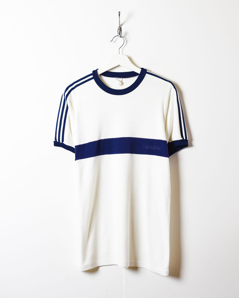 White Adidas 80s T-Shirt - X-Large