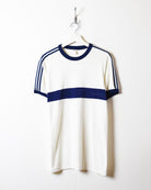 White Adidas 80s T-Shirt - X-Large