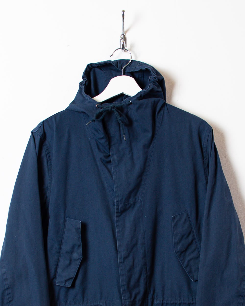 Navy Carhartt Hooded Parka Jacket - Medium