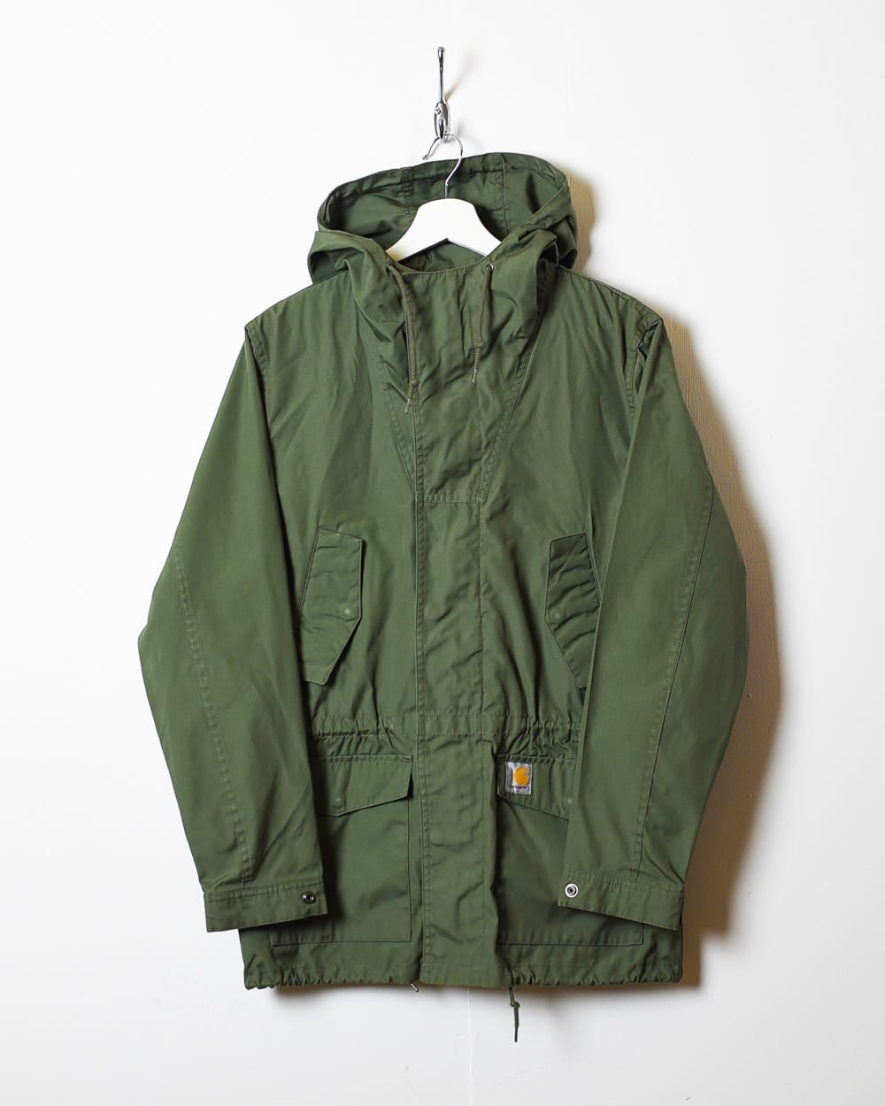 Khaki Carhartt Parka Jacket - Medium