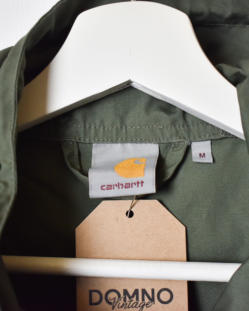 Khaki Carhartt Parka Jacket - Medium