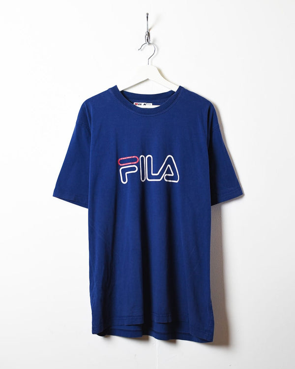 Navy Fila T-Shirt - X-Large
