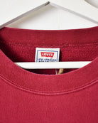 Red Levi's Sweatshirt - Large