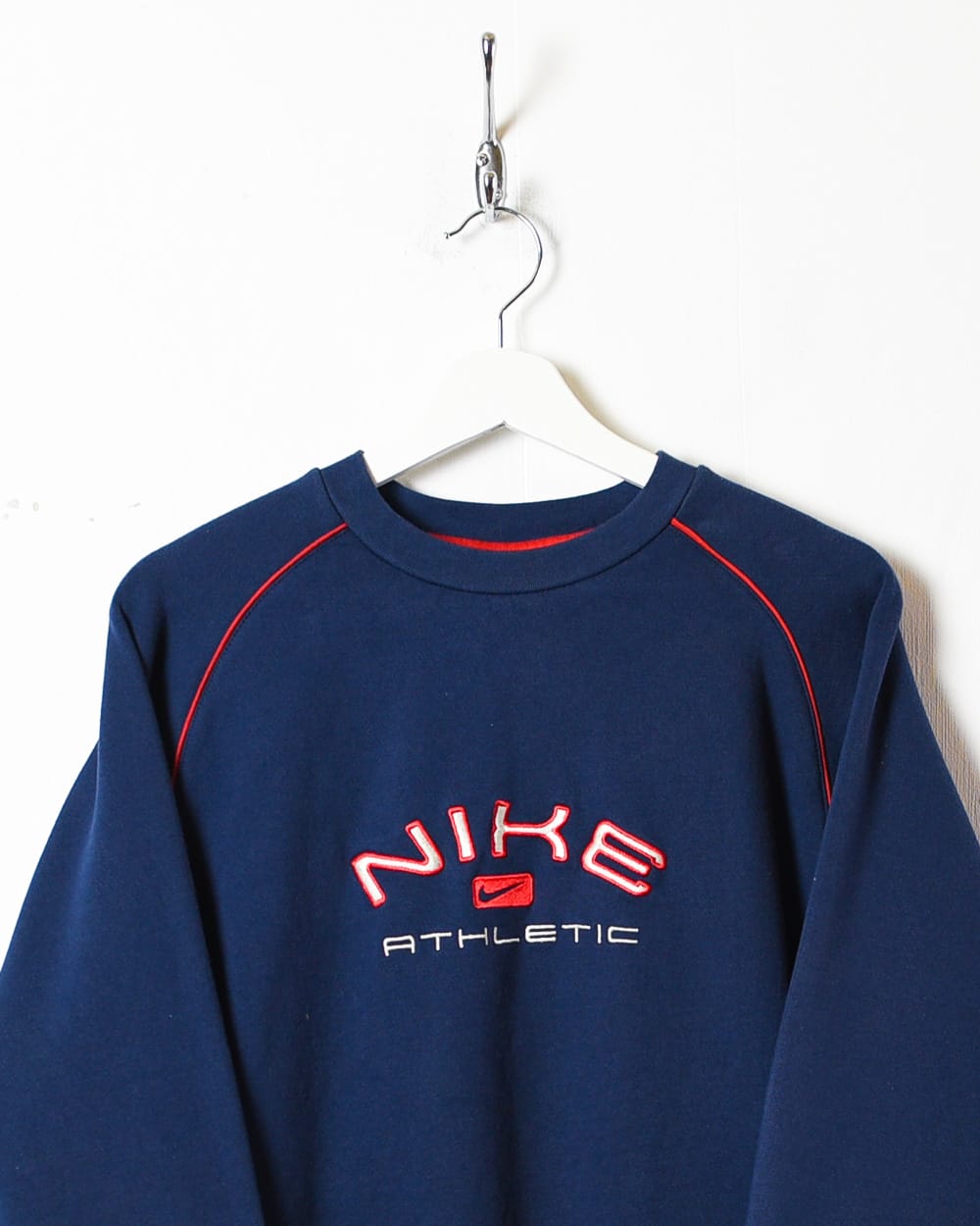 Navy Nike Athletic Sweatshirt - Small Women's