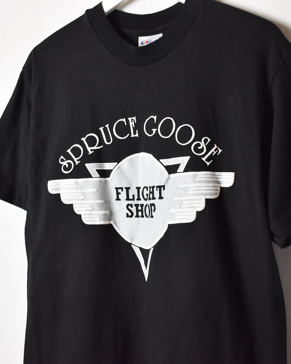 Blue Spruce Goose Flight Shop Single Stitch T-Shirt - Medium