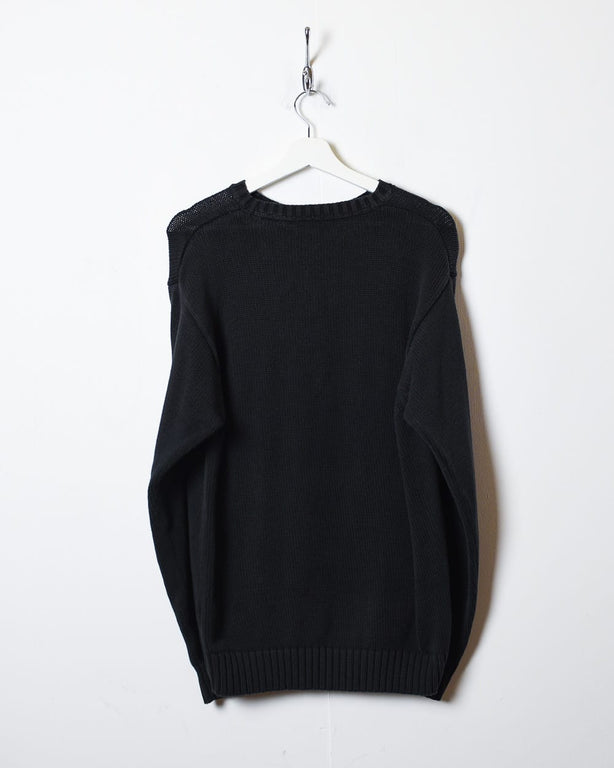 Blue Timberland Knitted Sweatshirt - Medium