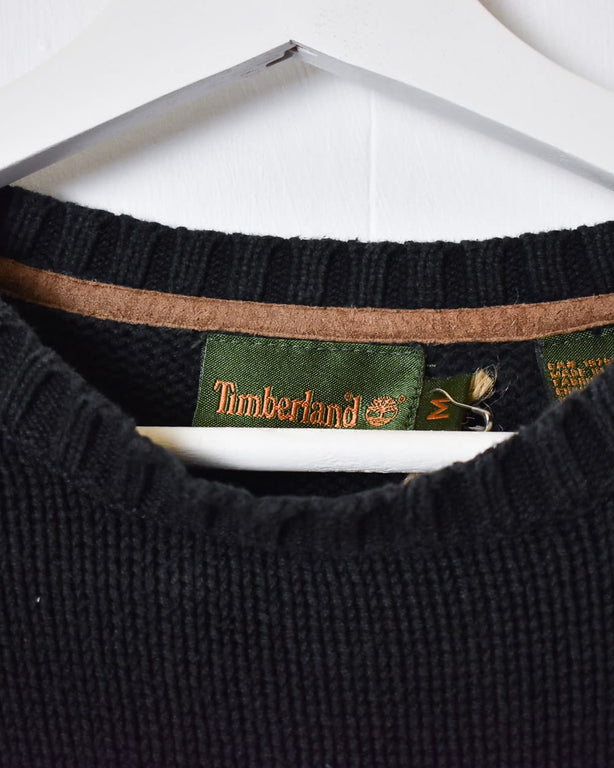 Blue Timberland Knitted Sweatshirt - Medium