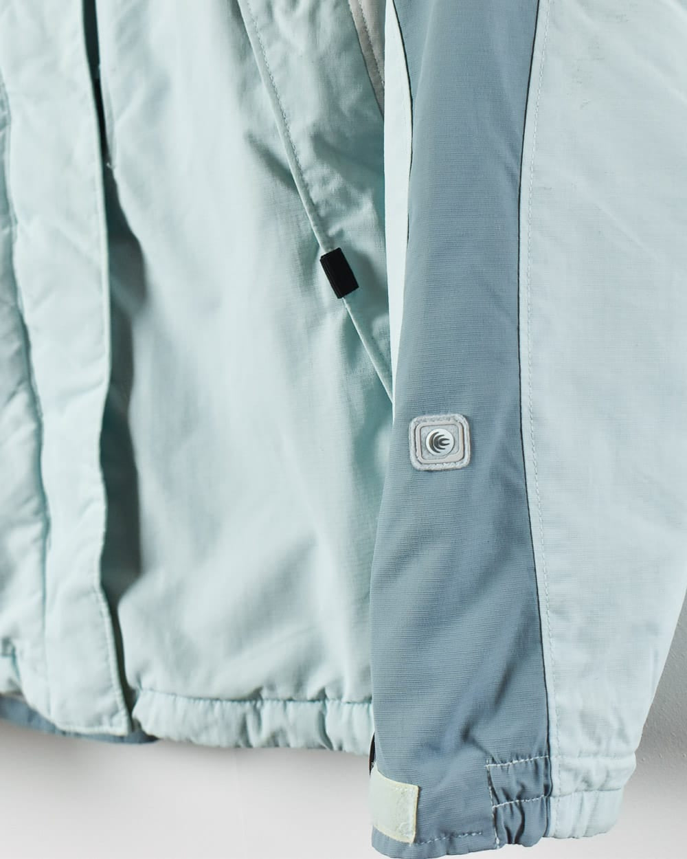 BabyBlue Columbia Fleece Lined Hooded Jacket - Medium Women's