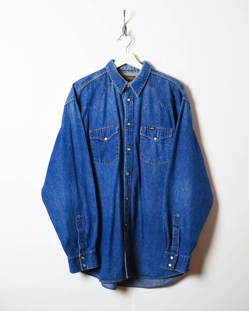 Blue Lee Denim Shirt - Large