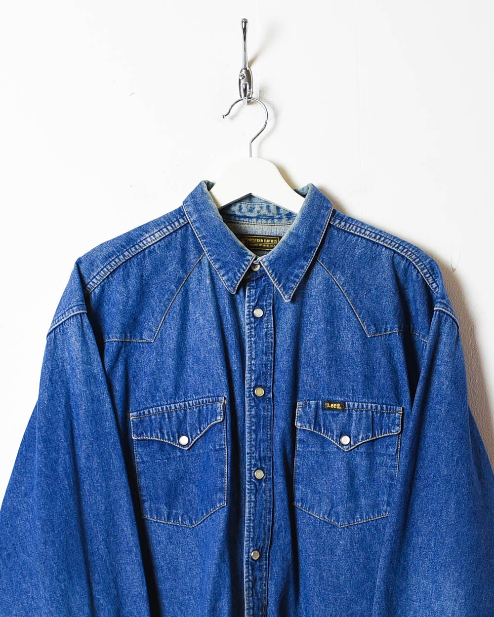 Blue Lee Denim Shirt - Large