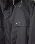 Black Nike ACG Hooded Windbreaker Jacket - Large