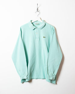 Vintage 90s Chemise Lacoste Long Sleeved Polo Shirt - Medium Cotton– Domno Vintage