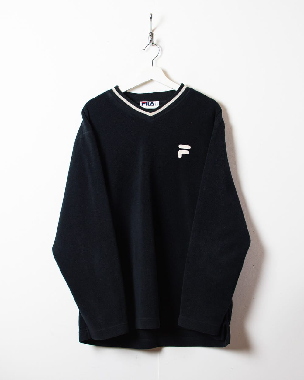 Black Fila Fleece Sweatshirt - XX-Large