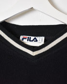 Black Fila Fleece Sweatshirt - XX-Large