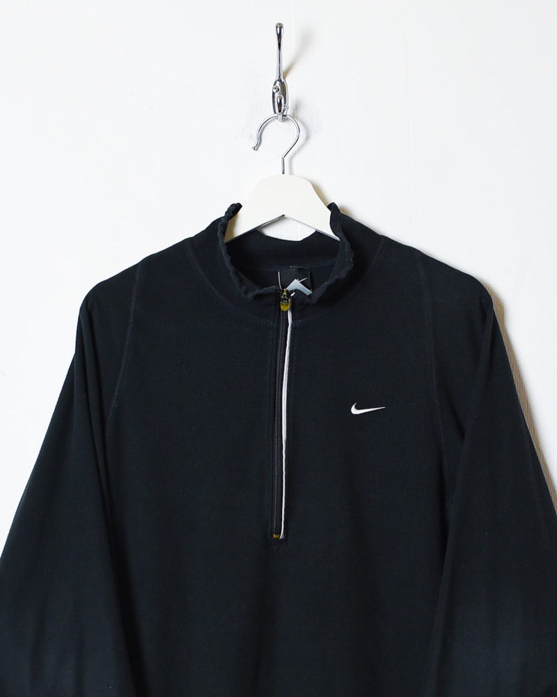 Black Nike 1/4 Zip Fleece - Medium