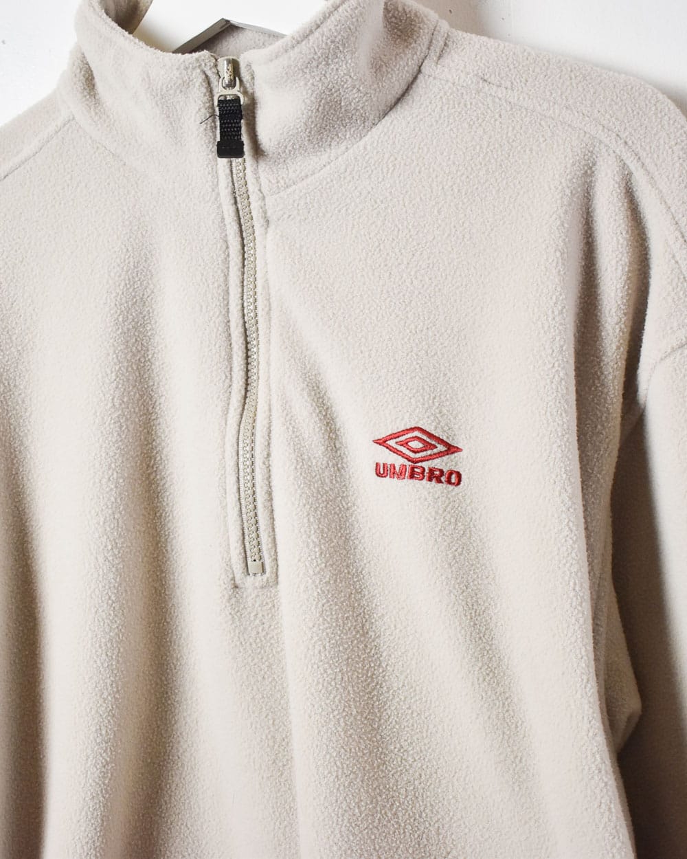 Neutral Umbro 1/4 Zip Fleece - Small